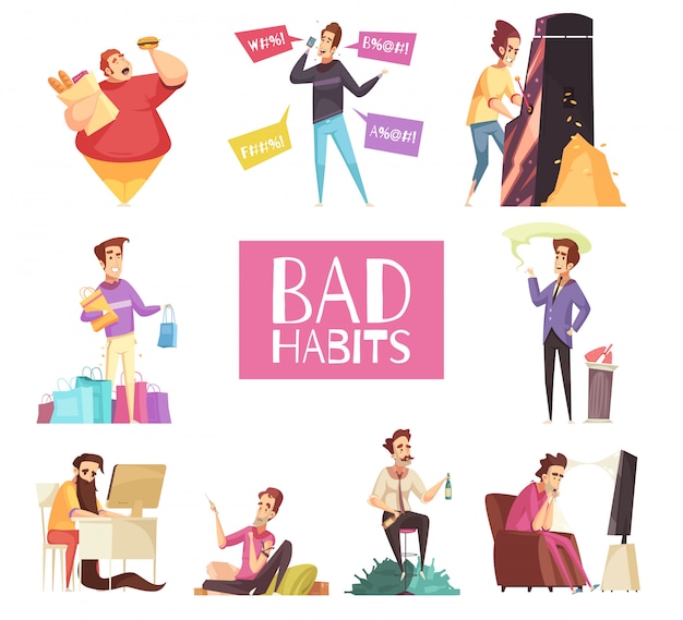 Bad Habits Images | Free Vectors, Stock Photos &amp; PSD